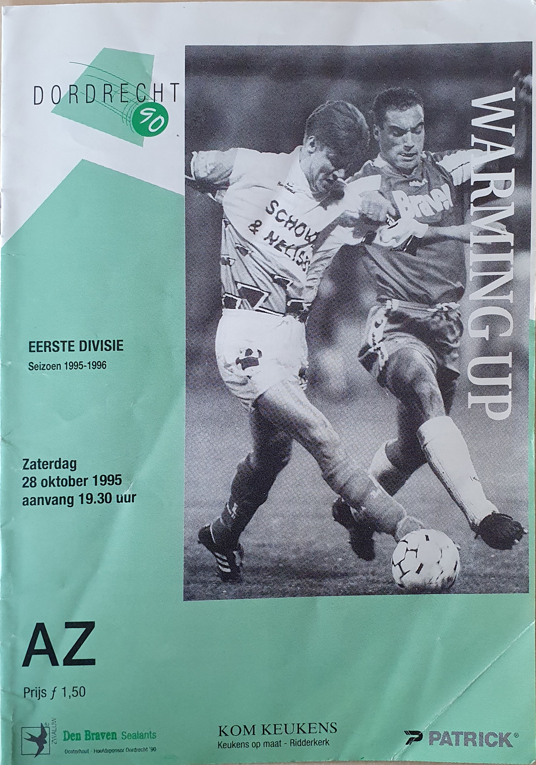 AZ Programma 28-okt-1995 Dordrecht-90 uit